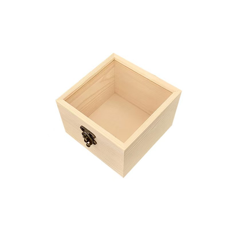 Caja de dulces de boda de madera maciza para damas de honor para cumpleaños Caja de regalo hecha a mano de alta gama para cumpleaños