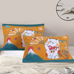 枕カバー 52*78cm【1組】綿100% 卸売 家庭用 厚手 大きめサイズ 通気性 多層ガーゼ ポリエステル綿