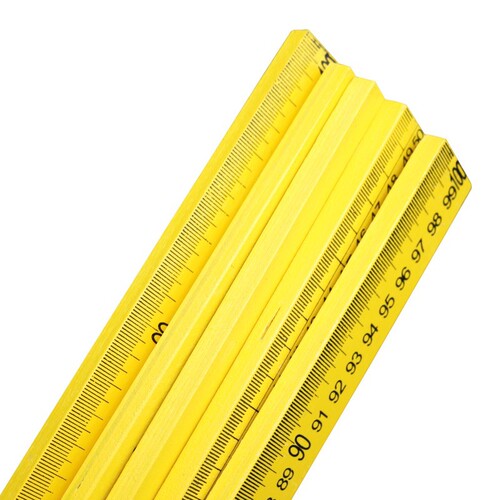 Clothing cutting 50cm/1m wooden ruler tailor measuring clothes wooden ruler wooden ruler measuring clothes in centimeters and inches