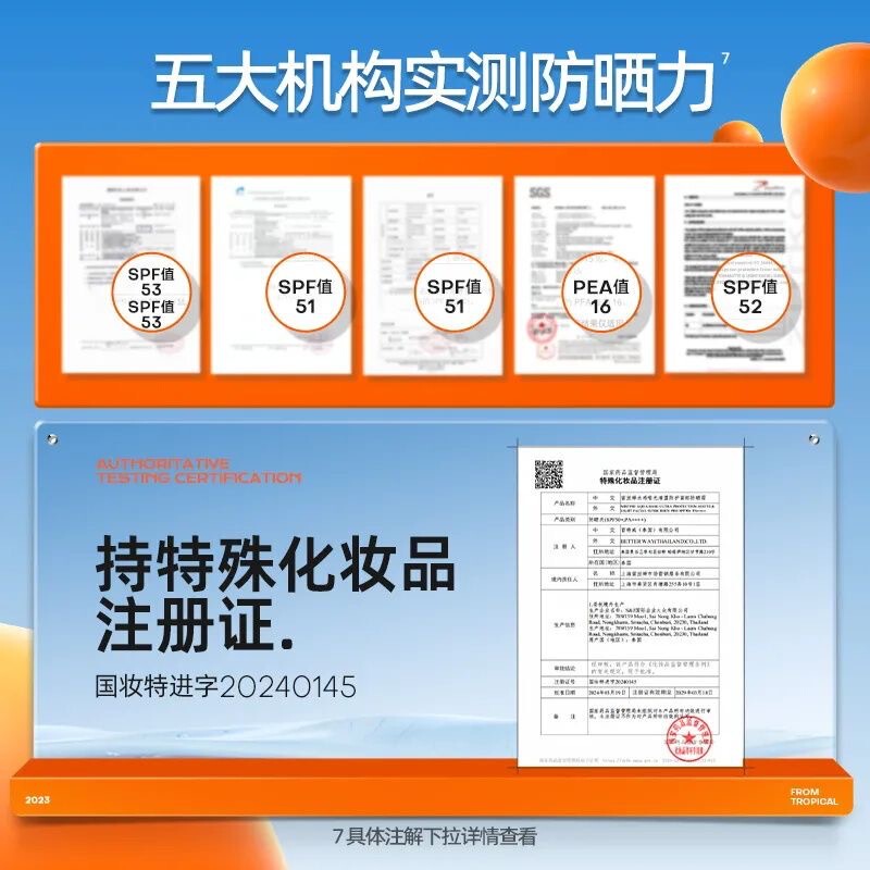 【官方正品】泰版小黄帽防.晒霜乳SPF50+面部隔离防紫外线蜜思婷|undefined