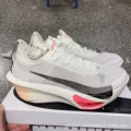 White pink-real carbon plate