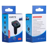 F3 Автомобильный MP3 Bluetooth-плеер U диск музыка PD зарядное устройство Быстрая зарядка приемник вызова громкой связи FM-передатчик