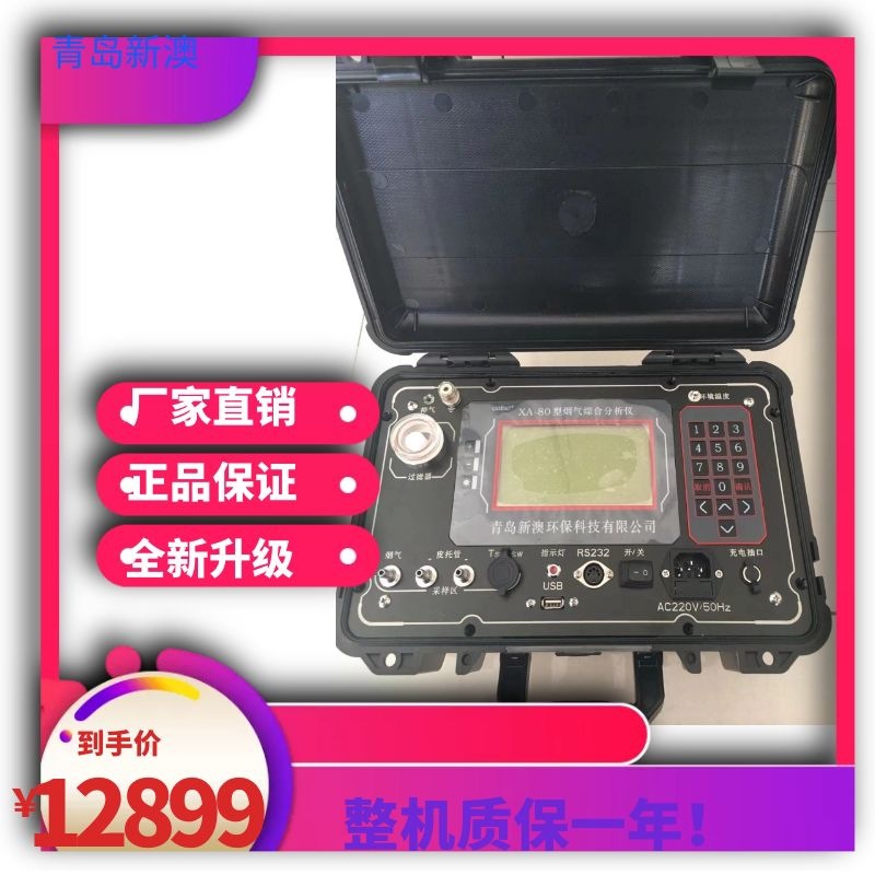 XA-80型烟气综合分析仪 手持式烟气分析仪 烟气采样器,带工况