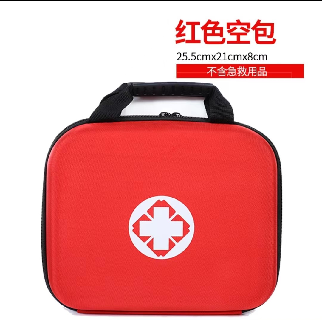 ST001 빨간색 빈 휴대용 가방(의료 액세서리는 포함되어 있지 않으며 사용자 정의 가능)