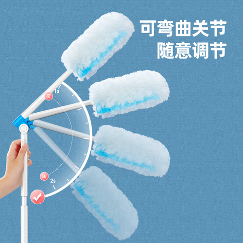 Electrostatic dust duster, disposable feather duster, household dust cleaning duster, sanitary dust cleaning artifact
