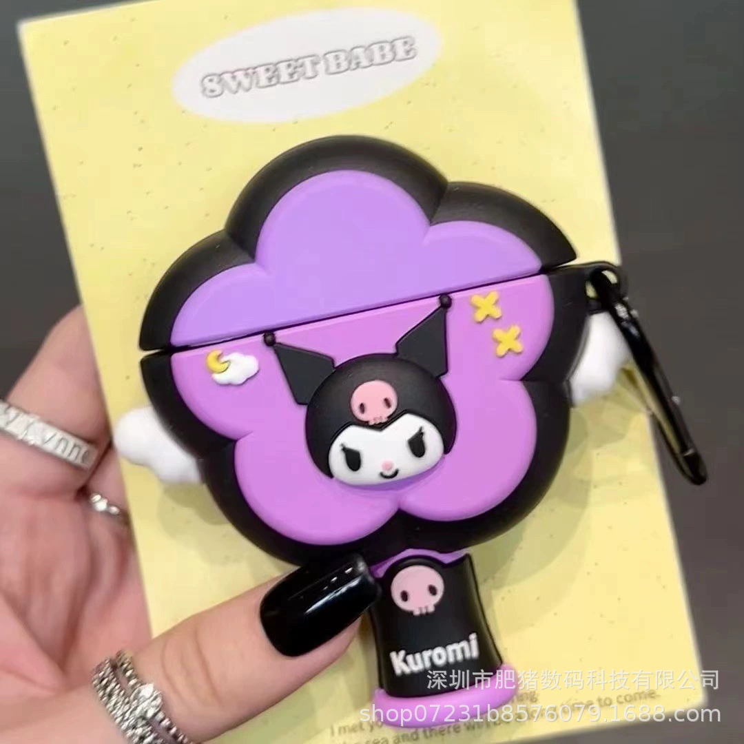 Чехол для AirPods (Ketong) в виде милой cartoon силиконовый защитный чехол — совместим с AirPods 1/2/3/4/Pro/Pro2