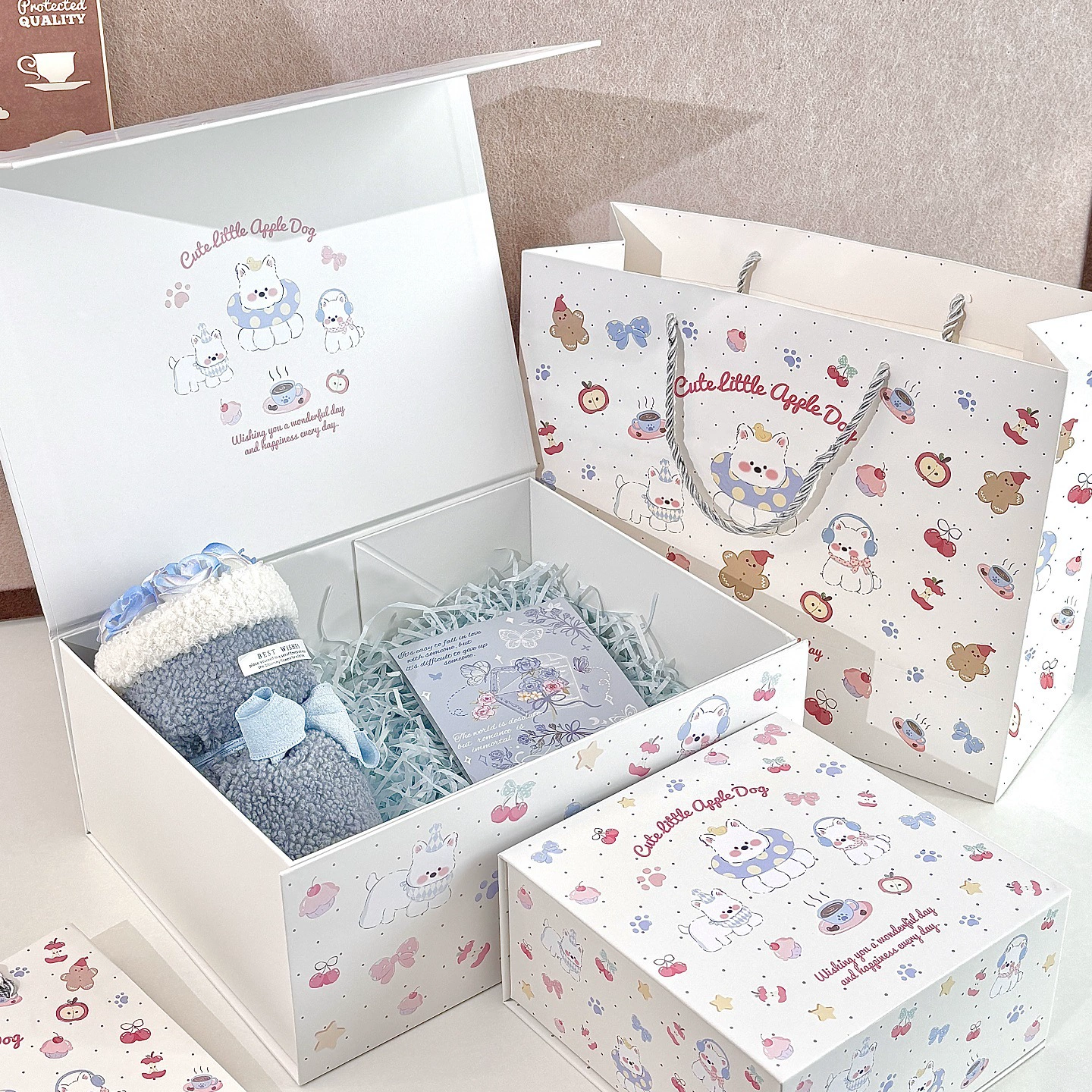 Набор Genuine brand, cartoon Storage Box, Birthday gift