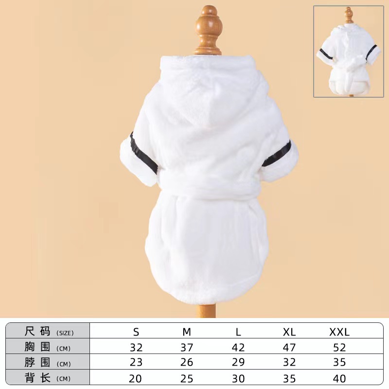 Venta caliente transfronteriza ropa para mascotas Albornoz perro gato camisón perro absorbente de secado rápido Toalla de baño ropa ventas directas de fábrica
