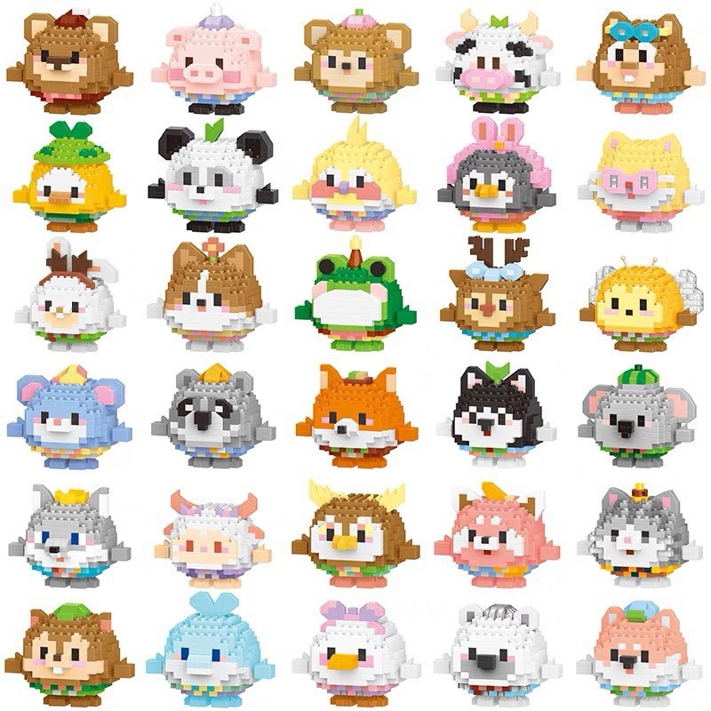 Compatible con ladrillos de Lego, muñecas de dibujos animados, juegos de moda, cajas ciegas, regalos pequeños, juguetes de iluminación educativos para niños al por mayor