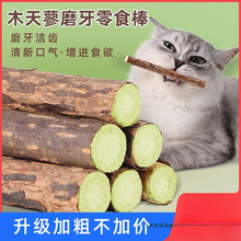 猫咪磨牙棒木天蓼成幼猫洁齿自嗨解闷猫草薄荷逗猫棒玩具猫咪零食
