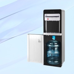 下置き型、腰をかがめないコンプレッサー冷暖房、チャイルドロック、空焚き防止、多機能3口ウォーターディスペンサー