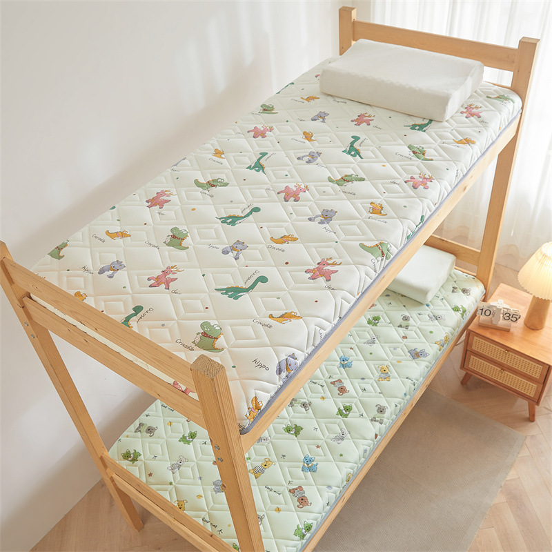 Customized Thickeneded Class a Knitted Cotton Student Dormitory Mattress Bunk Bed Mattress Pad Home Rental House Soft Cushion Single