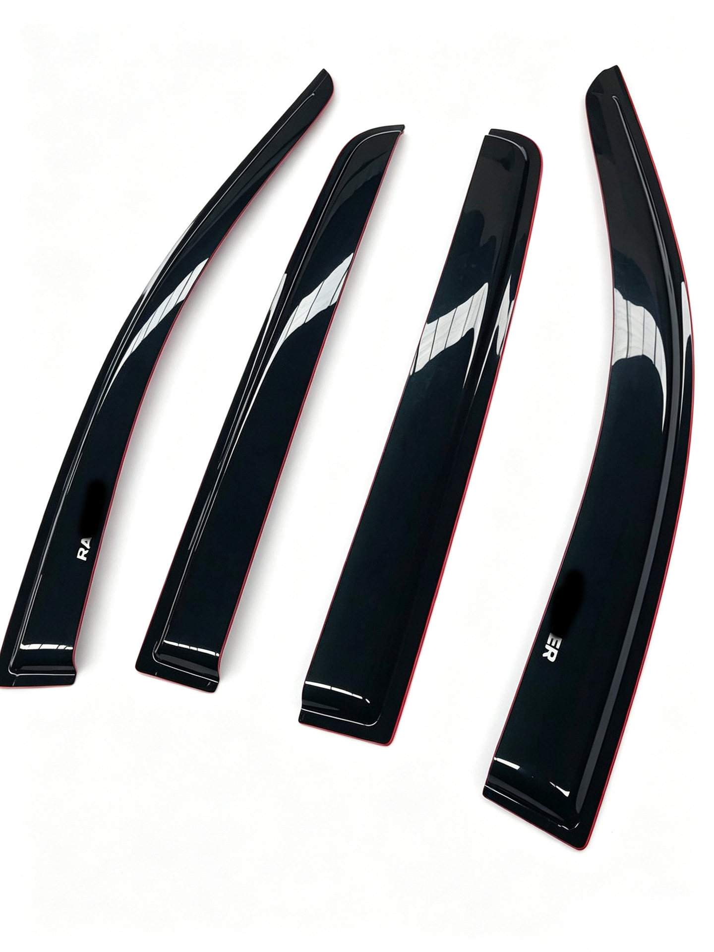 Suitable for Ford RANGER T6 T7 T8 2012-2021, rain visors for car windows, pickup truck modification, rain protection