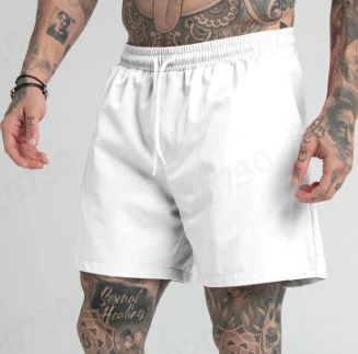 Men's beach quick dry thin trousers for leisure, plus size, loose fit, Amazon