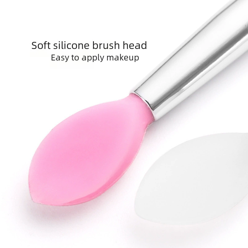 Small silicone lipstick, brush, lip mask, handheld lip gloss, (Cross-border trading), easy application, for beginners