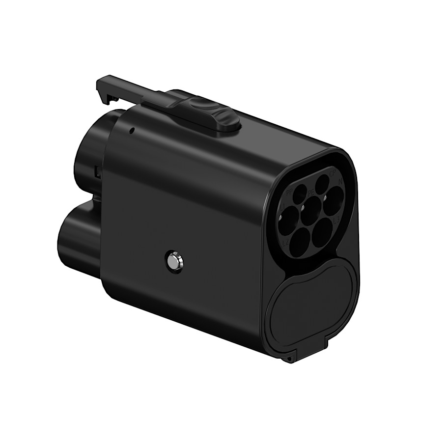 CCS2 to CCS1直流快充转换头欧标转美标充电头欧标交直流转接头