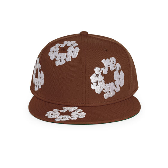 European and American cross-border new men's and women's same INS embroidered cotton pattern peaked cap trendy all-matching hat wholesale