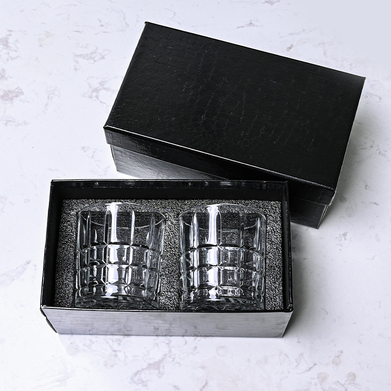 Juego de whisky transfronterizo, vasos de vino, vasos de vino de vidrio de alta gama para el hogar, vasos de cerveza, cajas de regalo de alta gama
