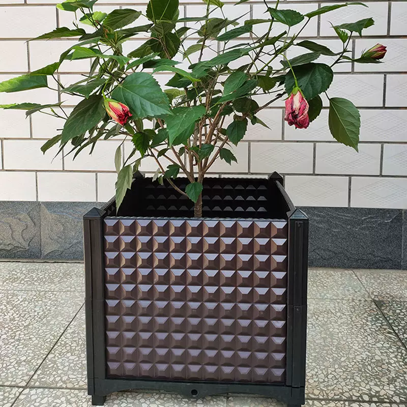 阳台种菜盆户外楼顶长方形蔬菜种植箱室外塑料花盆庭院专用箱屋顶