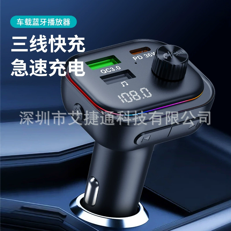 Run T92 Автомобильный Bluetooth MP3 плеер FM-передатчик PD 30W QC3.0 Автомобильная быстрая зарядка