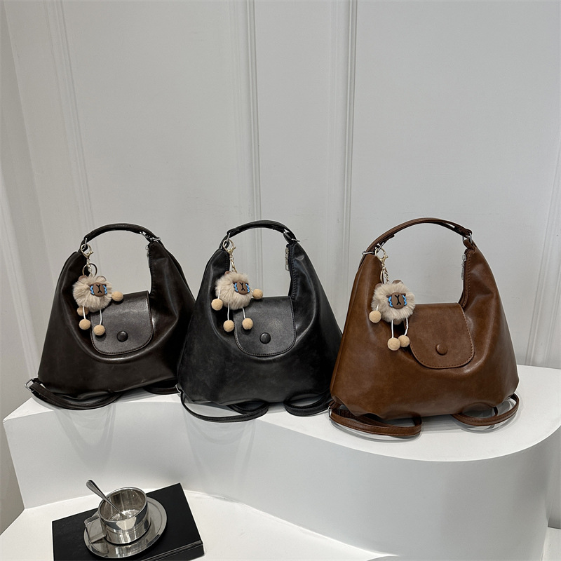 Relajado retro gran capacidad Mirad mochila 2024 nueva mochila de viaje de invierno mochila de hombro