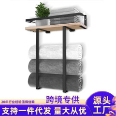 原木風トイレ洗面用品棚タオルバスタオル収納棚