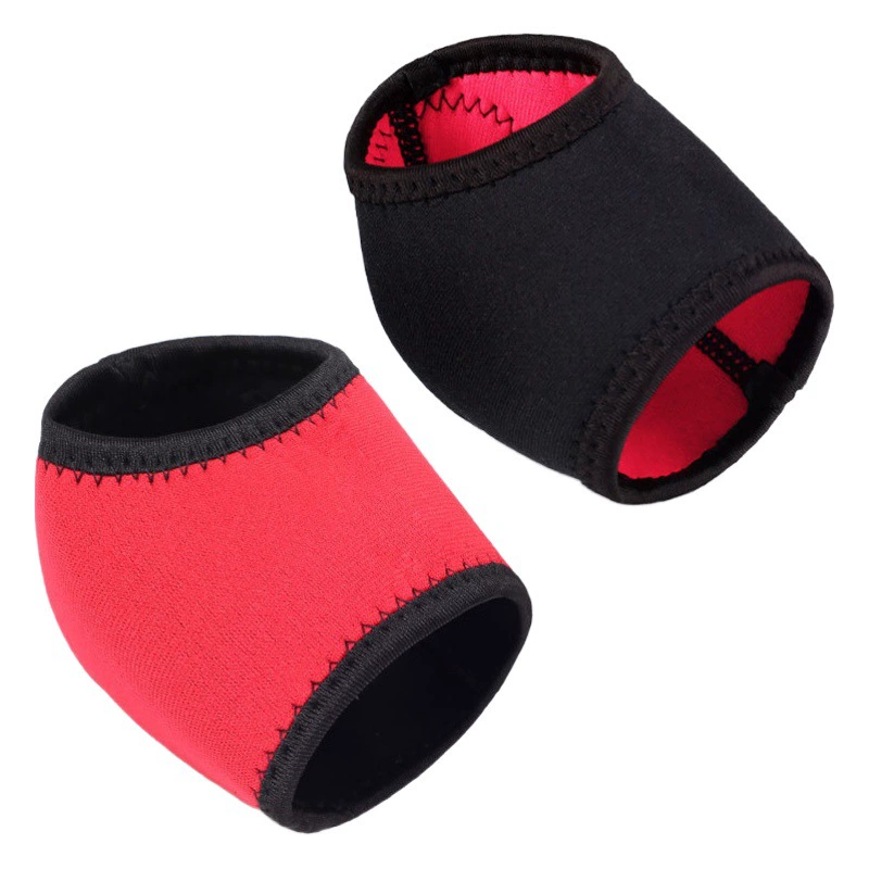 Cross-Border черные и красные носки на каблуке мужские и женские носки с защитой пятки носки теплые Бахилы в наличии оптом