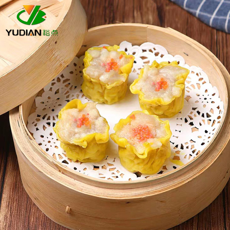 Pork crab roe shaomai breakfast instant semi-finished product tea house catering commercial Cantonese morning tea snack hotel dry steaming