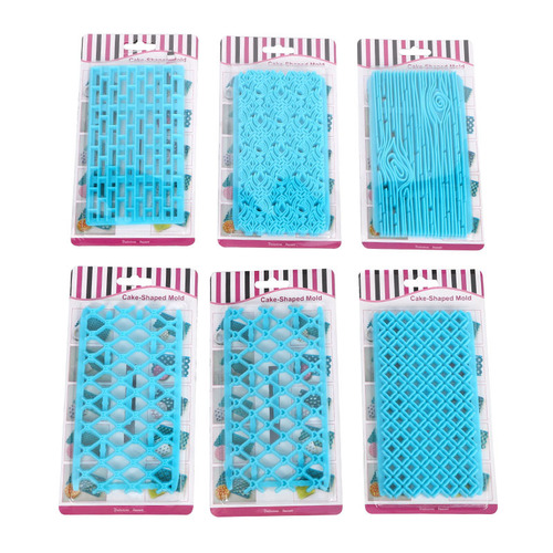 Manufacturer Direct Supply Fondant Cake Decoration Flower Mold Baking Flower Press Mold DIY Stamping Baking Mold