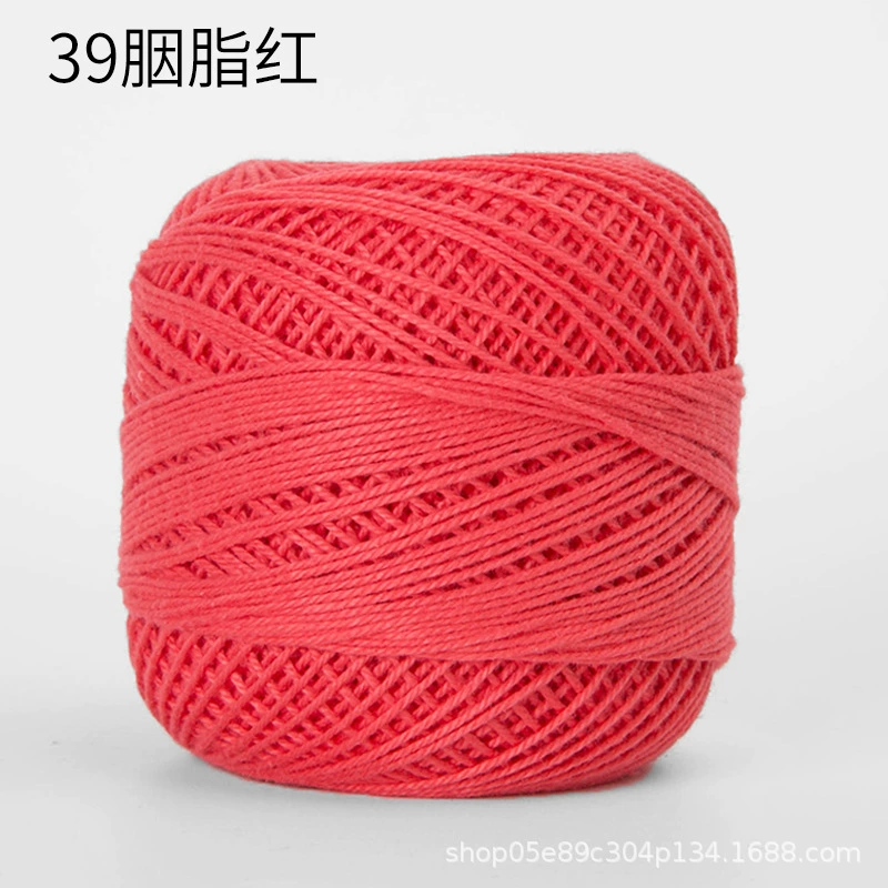 Шёлковая crochet нить шарики, 3 размера, разноцветная пряжа для вязания сумок и крючком