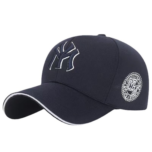 Cap with Korean Style New Letter MY Embroidery, Women's Spring and Autumn Casual Baseball Cap, Fashion Outdoor Sunshade Hat