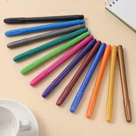 厂家直销 秀秀金属记号笔12色彩色金属笔可印刷logo
