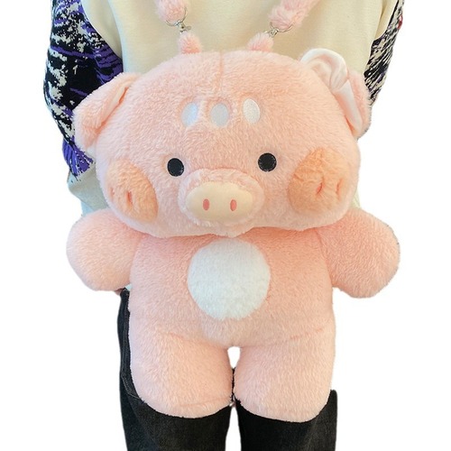New internet celebrity creative elephant pig bag plush toy backpack elephant backpack cute decorative doll wholesale