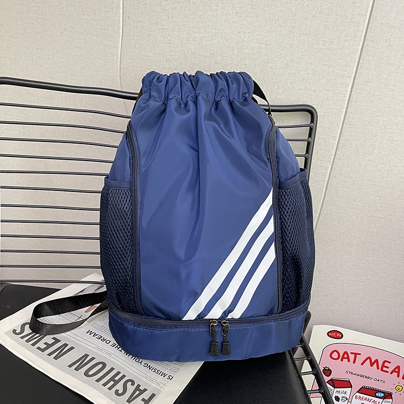 外国貿易運動独立靴倉庫の大容量は軽やかで、乾湿分離徒歩旅行リュックサックのバスケットボールのサッカーバッグです。|undefined