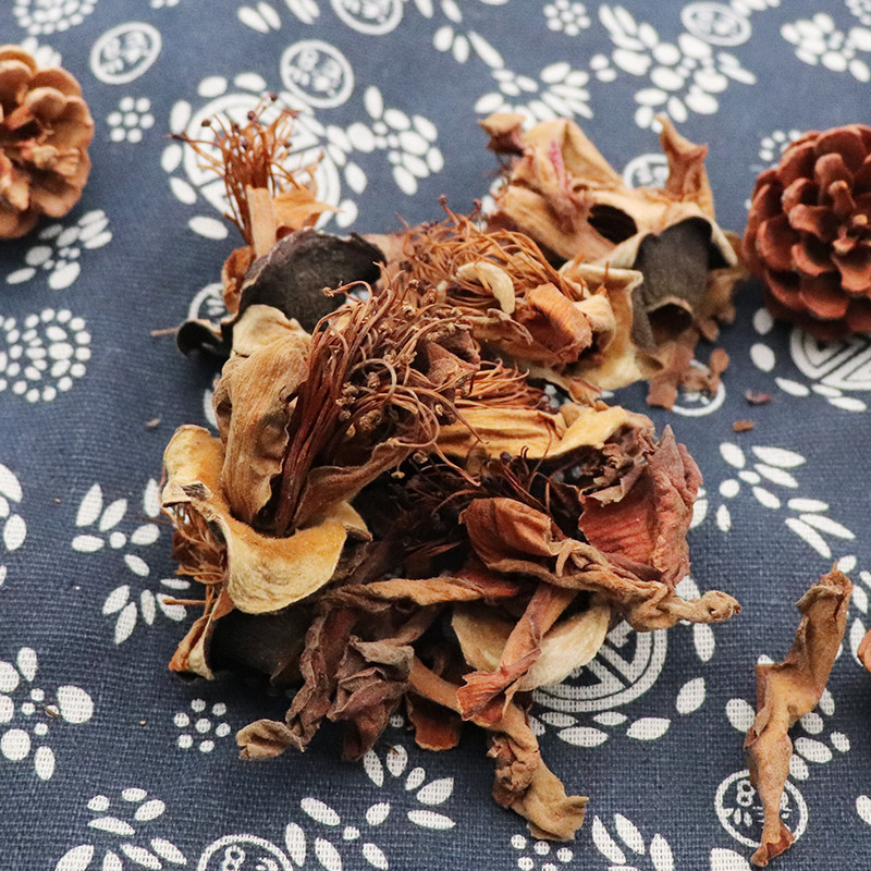 Dried Kapok Flower Mu Mian Hua Herbal Tea 50g Jar Sun Dried Chinese Floral Infusion key features