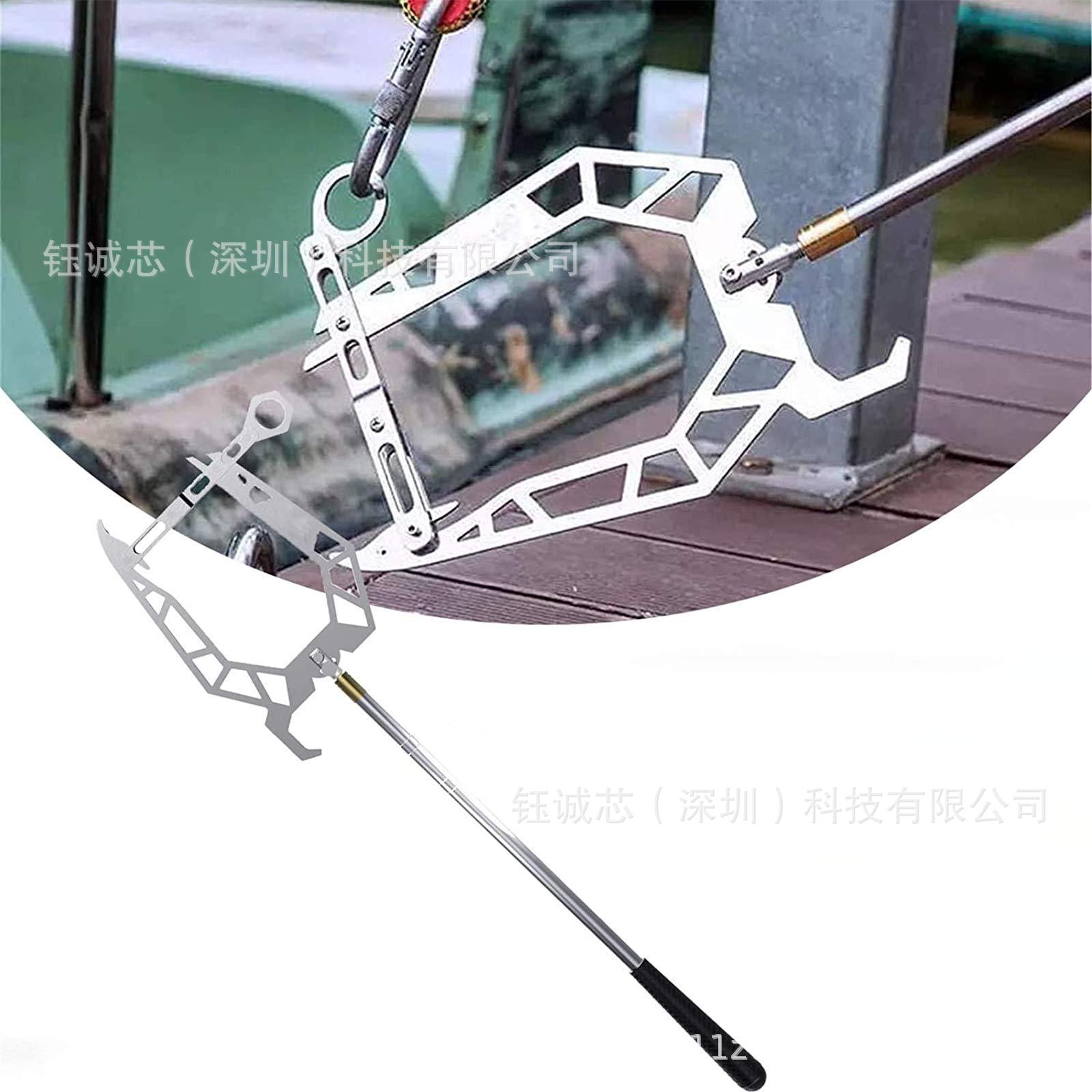 船钩简易远距离穿线器多功能码头钩现货长距离螺纹船钩伸缩式船钩-阿里巴巴