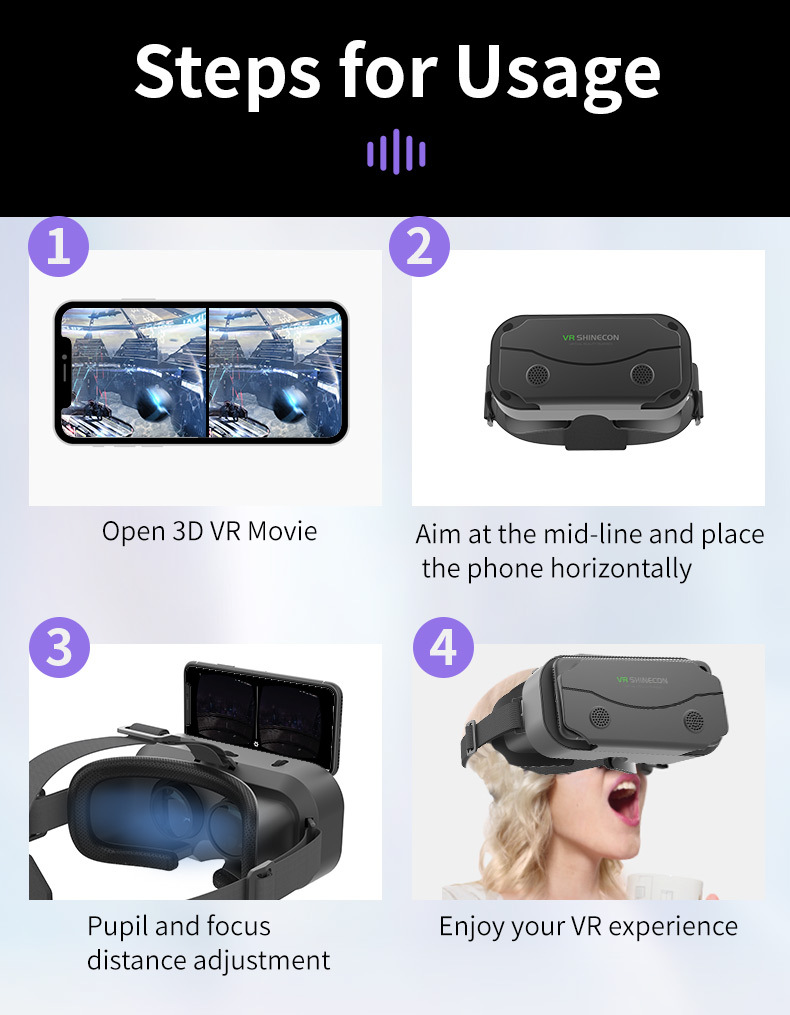 Cross-border G13 head-mounted helmet virtual reality Thousand Illusion Magic Mirror vr glasses Mobile 3d glasses vr in stock undefined