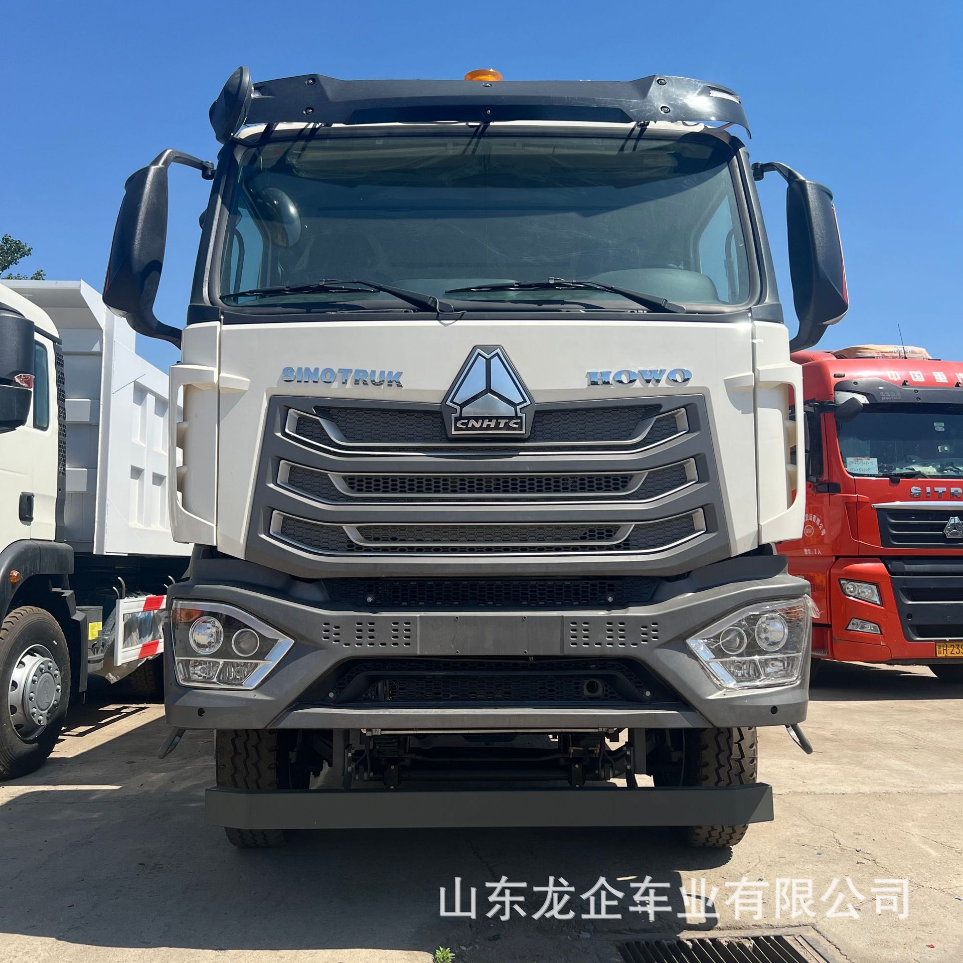 Factory Cross-Border African Howo Nx371 Dump Truck 10-Wheel Earthmoving Vehicle Engineering Transport Rear-Dump Self-Unloading Dump Truck