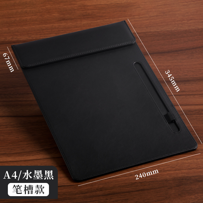 A4 잉크 블랙 회의 클립-(업그레이드된 펜 클립 모델)