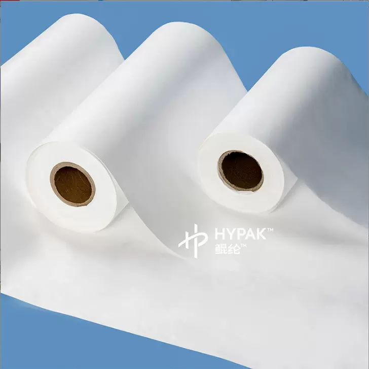 鲲纶纸 纤维纸  无纺布白色闪蒸法防水耐撕包装干燥剂防水透气膜