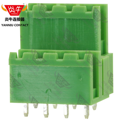 5.0mm炎牛凤凰插拔式PCB接线端子YN2EDGVT/KF/5EEHDV/MDSTBV2.5-G
