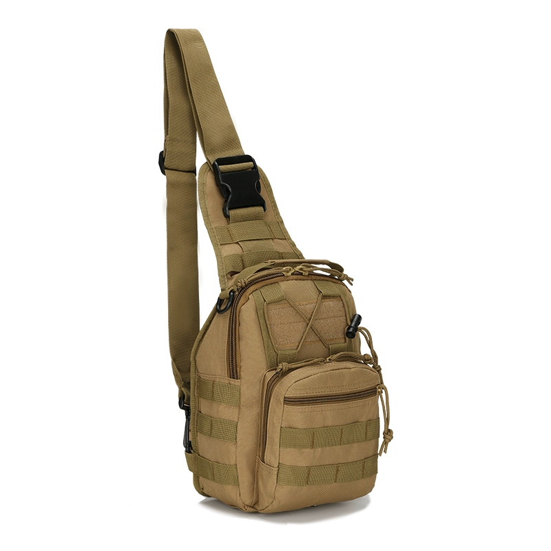 Bolsa táctica de pecho pequeño bolso de camuflaje de bicicleta bolso de hombro al aire libre montañismo portátil luya bolso de hombro de moda hombre solo hombro