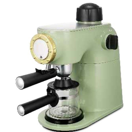 Máquina de café de vapor italiana perilla semiautomática bombeando burbujas clásicas de oficina doméstica máquina de café transfronteriza