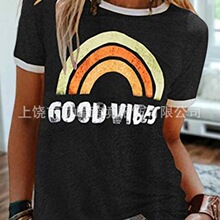 Cni st Cost Letter ns Cotn T-Shirt Perty T���Ɍ�