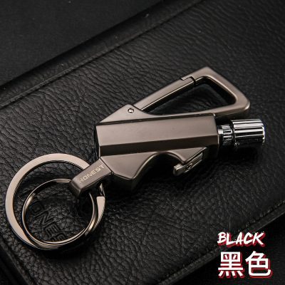 跨境热销万次火柴打火机煤油复古三合一多功能钥匙扣创意百诚-666|undefined
