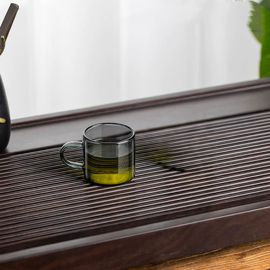 투명 블랙 티컵 [싱글]