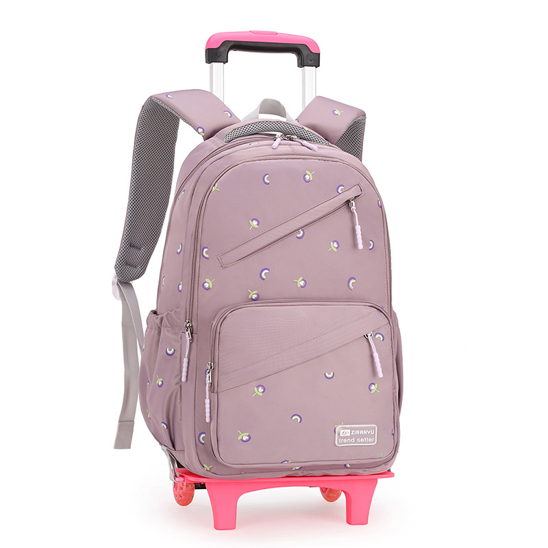 Una sola pieza entrega de pescado natural carro mochila nueva escuela primaria chica imprimible LOGO transfronterizo Venta caliente