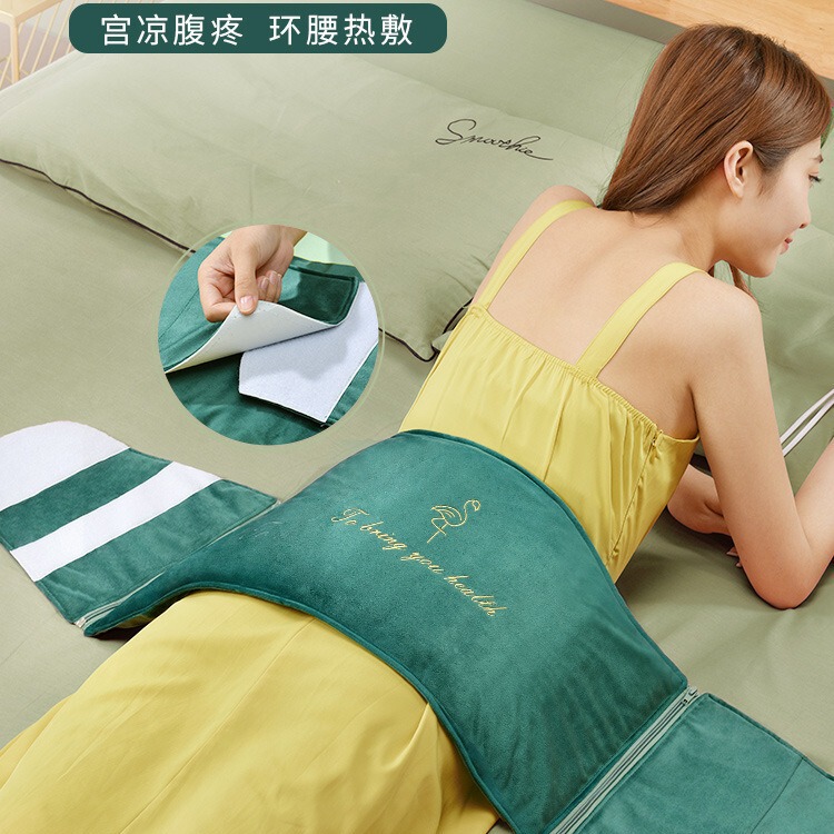 Sea salt hot compress bag electric heating hot compress bag confinement dehumidifying air warming Palace aunt artifact winter maintenance belt wholesale