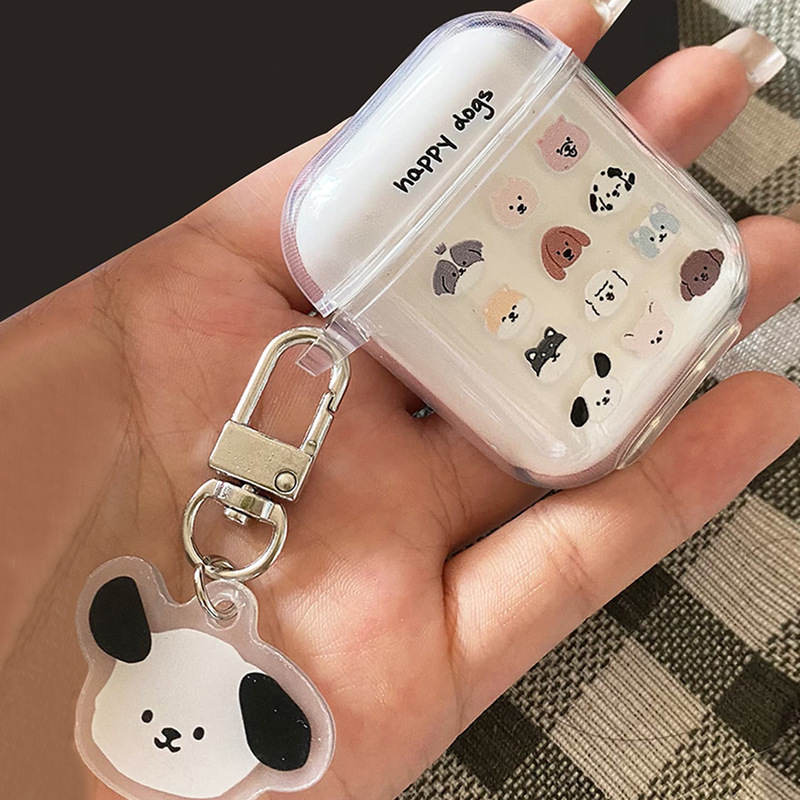 Suitable for Apple AirPods Protective Cover Creative Cartoon Pro Wireless Bluetooth Headphone Cover Domestic I12 Soft Shell