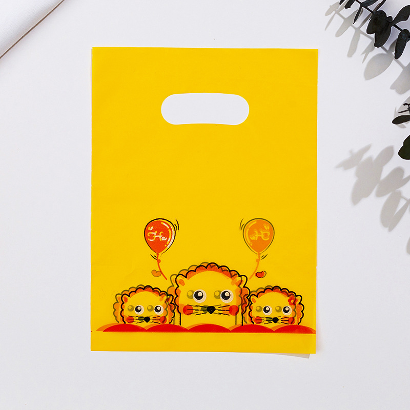 Bolsas de Regalo de Plástico para Comercio Transfronterizo, Bolsas de Mano para Ropa, Venta al por Mayor, 100 Piezas por Paquete